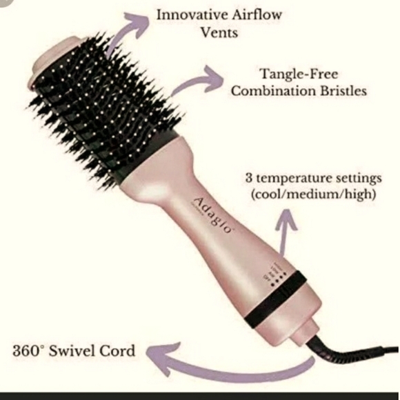 Adagio blowout styling brush - Picture 2 of 8